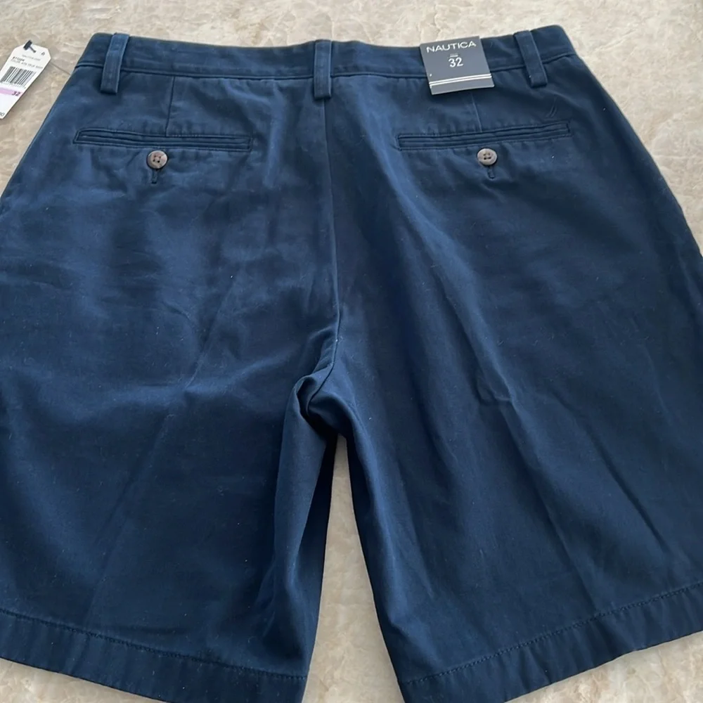 Navy Blue Shorts Men's Size 32 NEW